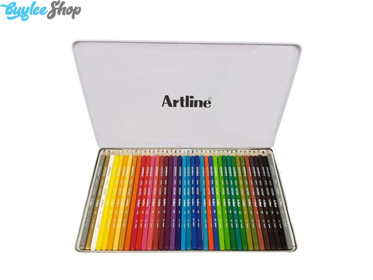 مداد رنگی 36 رنگ آرتلاین جعبه فلزی