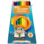 مدادرنگی 12رنگ پیکاسو جعبه مقوایی