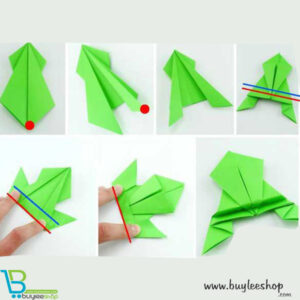 اوریگامی-قورباغه-3